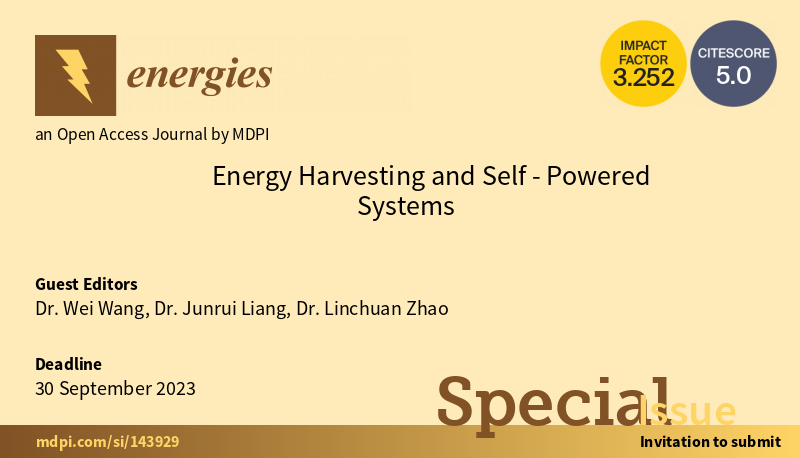 Energy Harvesting and Self-Powered Systems
